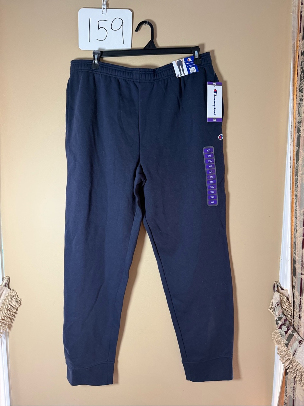 Champion Men's Dark Navy Jogger Sweatpants